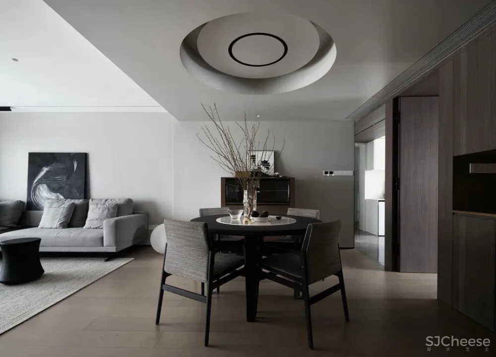 黑白灰丨看设计师的家如何玩转 首