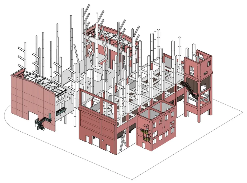 “仓阁”- 首钢工舍智选假日酒店,北京 / 中国建筑设计研究院有限公司