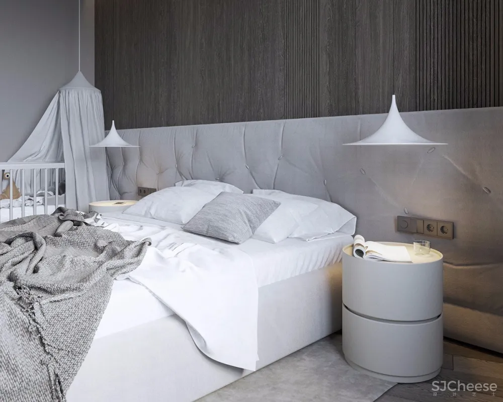 100㎡ 三室一厅,厨房、客厅这样设计太走心了