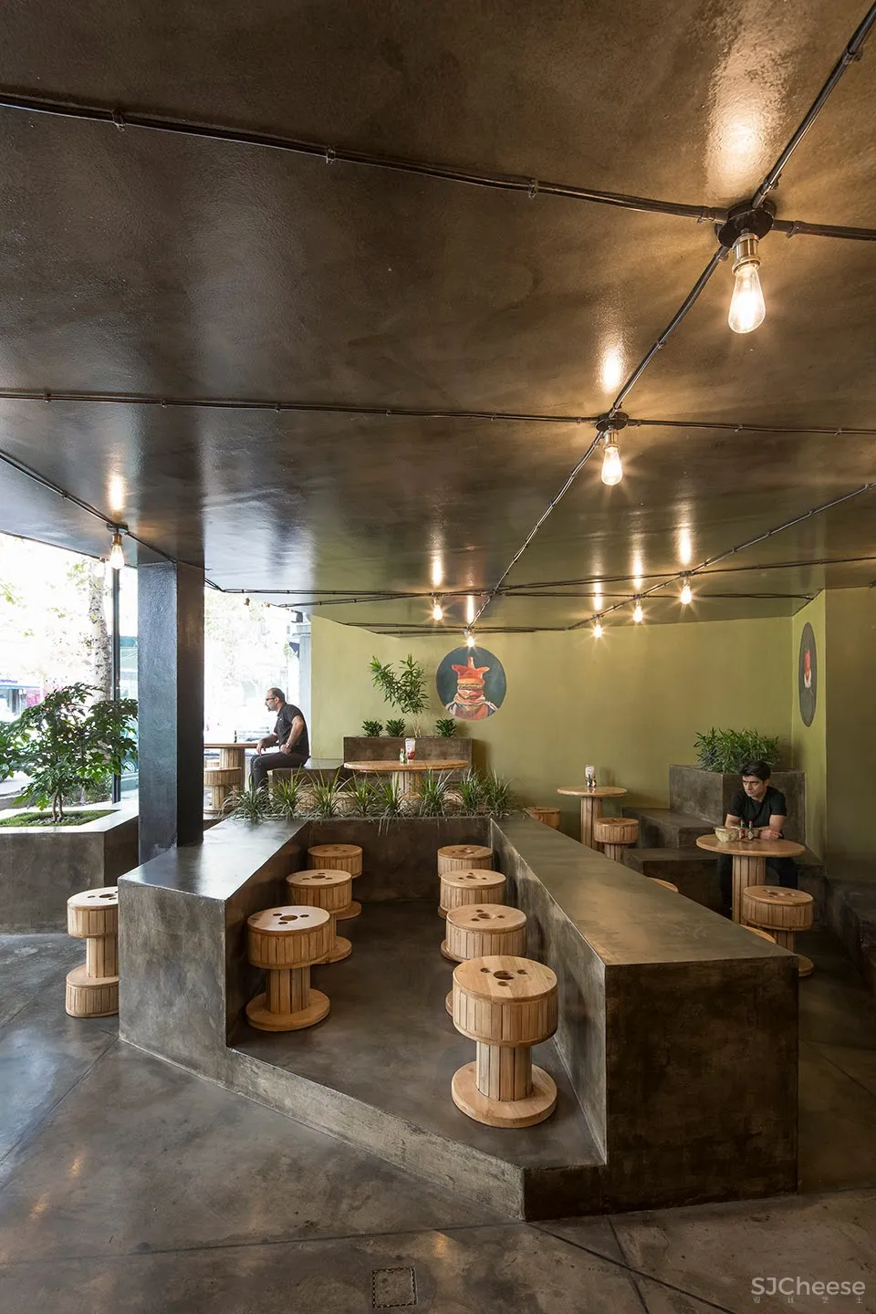 新作 | Admun Studio:德黑兰 Esi Burger餐厅 首