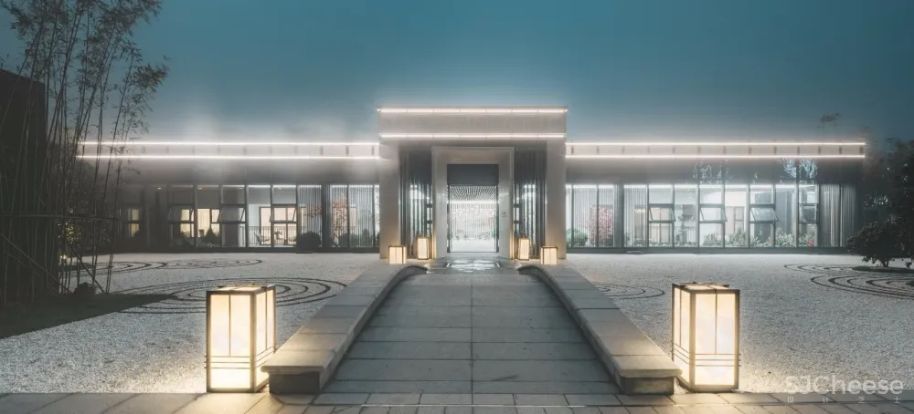 用自然的一石一水一草一木营造出的中式意境之美