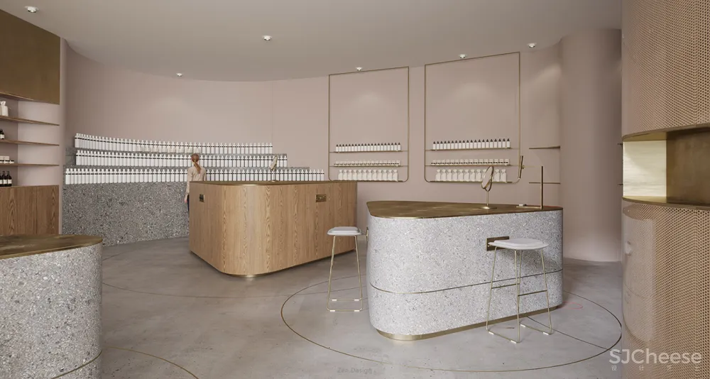 色调柔和的化妆品店 Peng Zhang