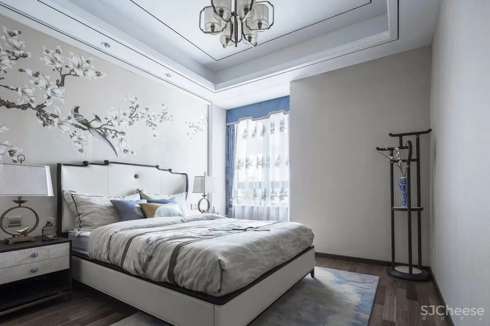 青花案|优雅中国白