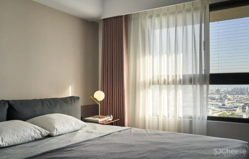 台中慕森设计 | 一半LOFT轻工业风，一半极简侘寂美学