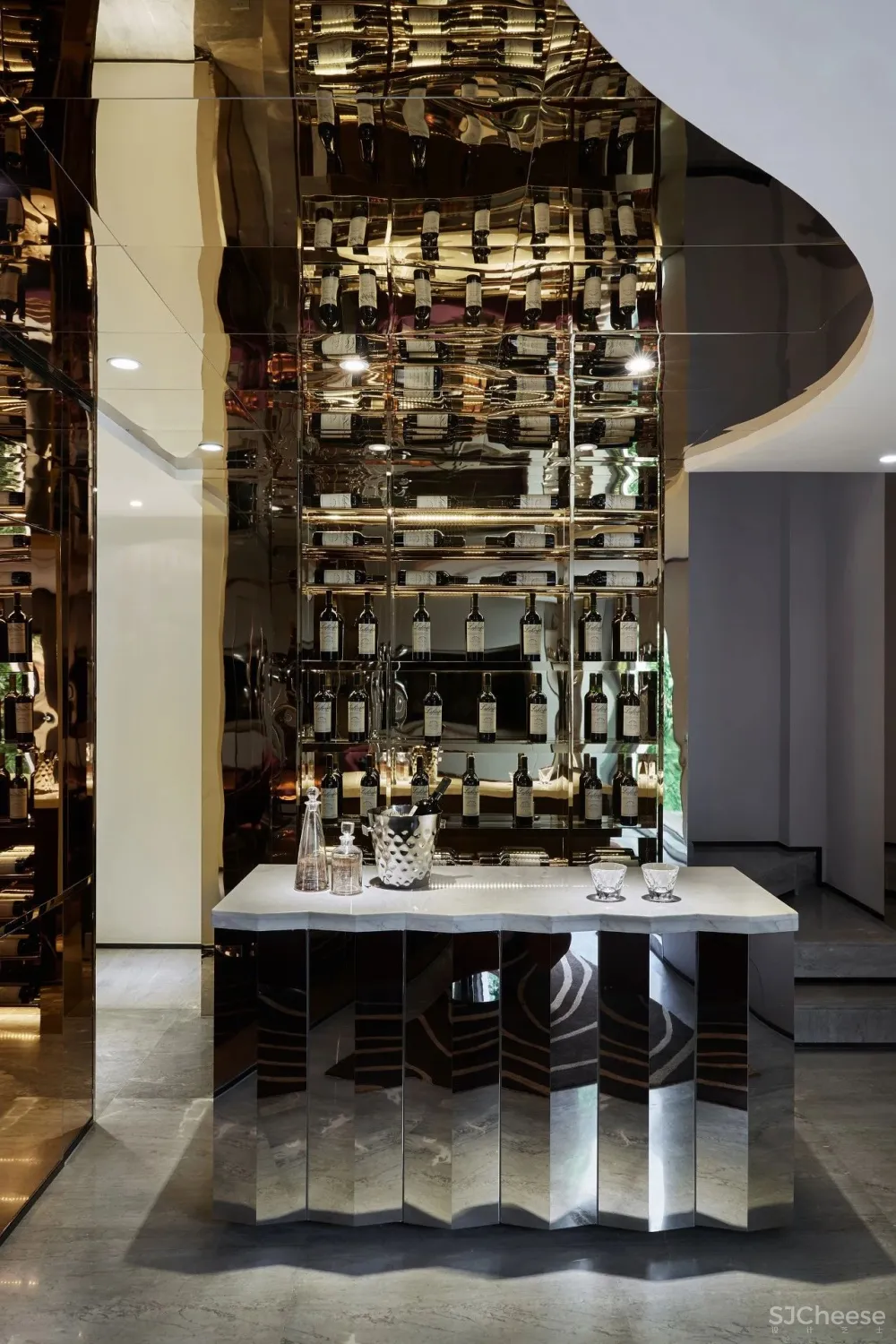 轻奢别墅样板房，这才是有品质的生活感 首