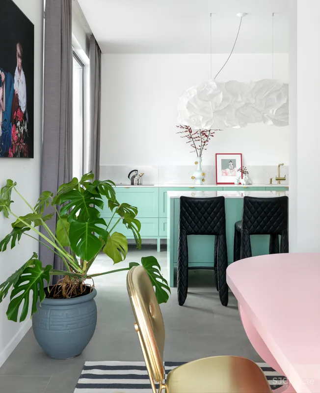 以“家庭美术馆”为主题的住宅设计 | Светлана Коледа 首