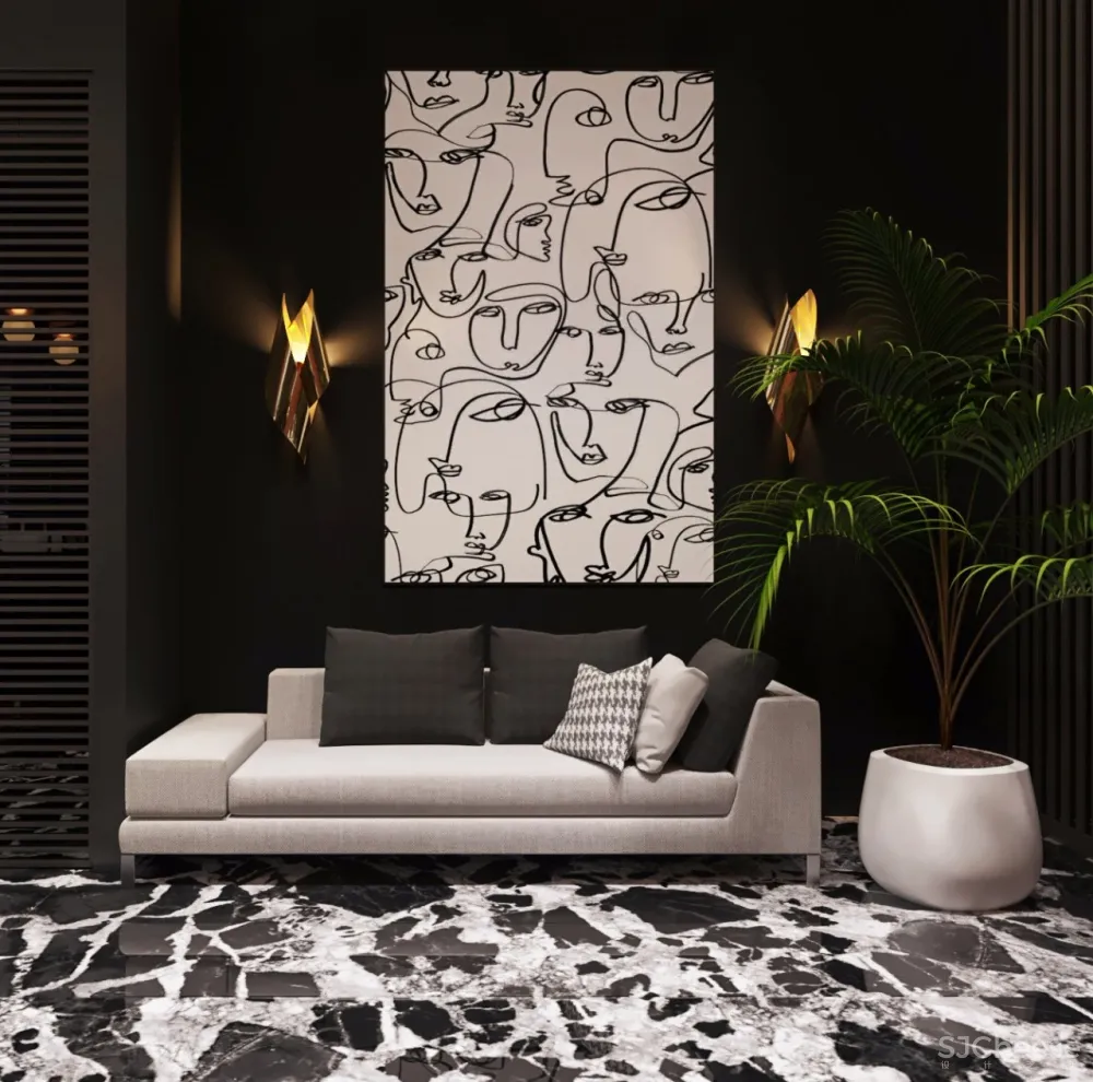 高级灰+橙丨就是这么美