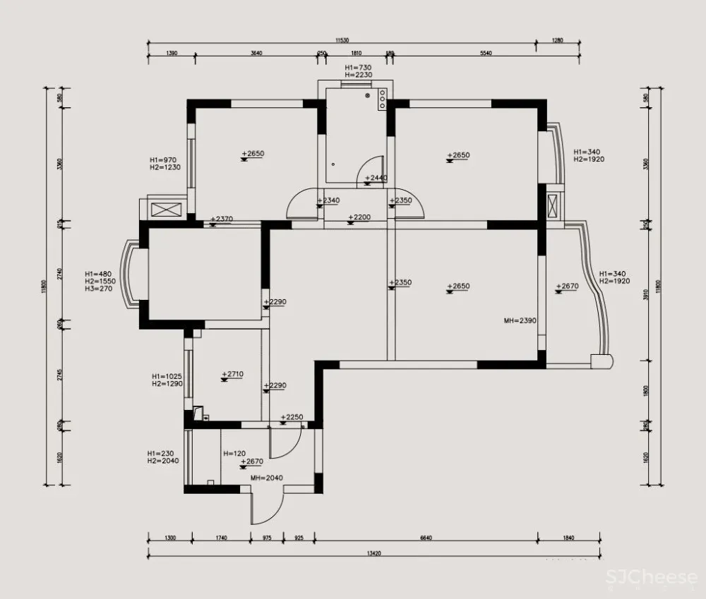黑白灰丨看设计师的家如何玩转 首
