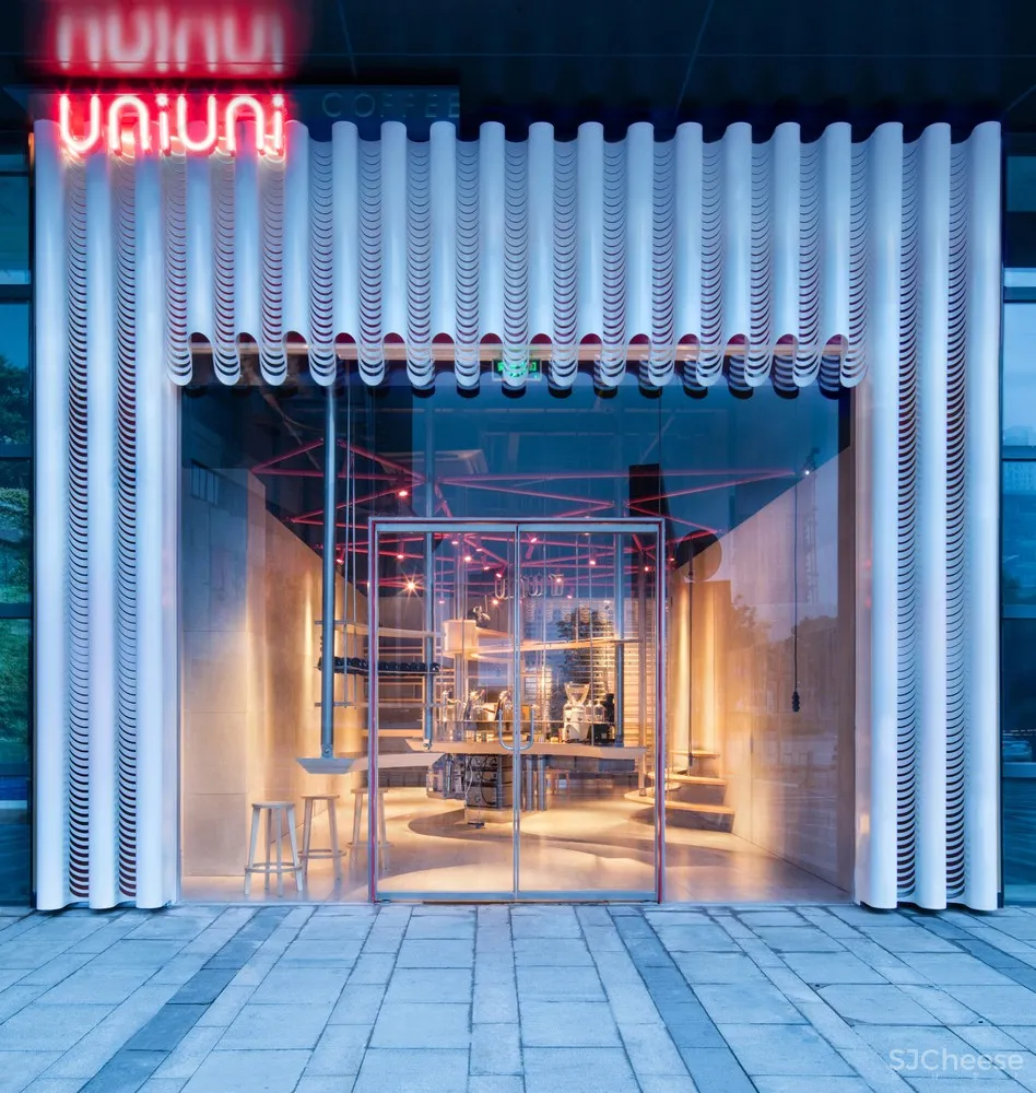 dongqi Architects | 南京Uniuni咖啡零售店 首