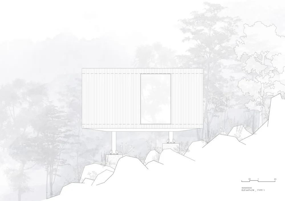 木屋酒店 / 休耕建筑