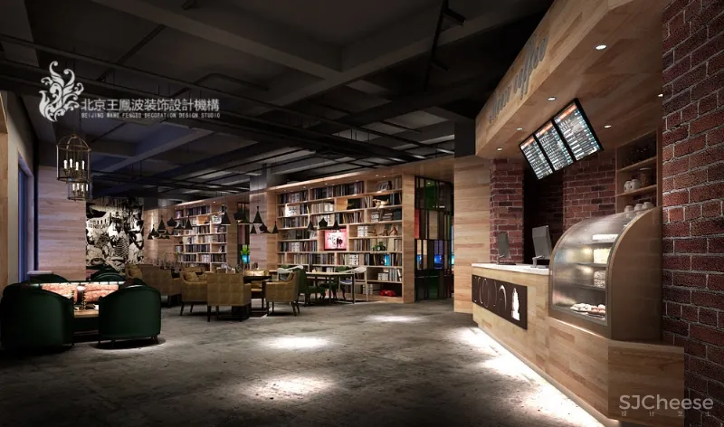 呼市“狮子熊网咖” 独特的空间 王凤波设计机构