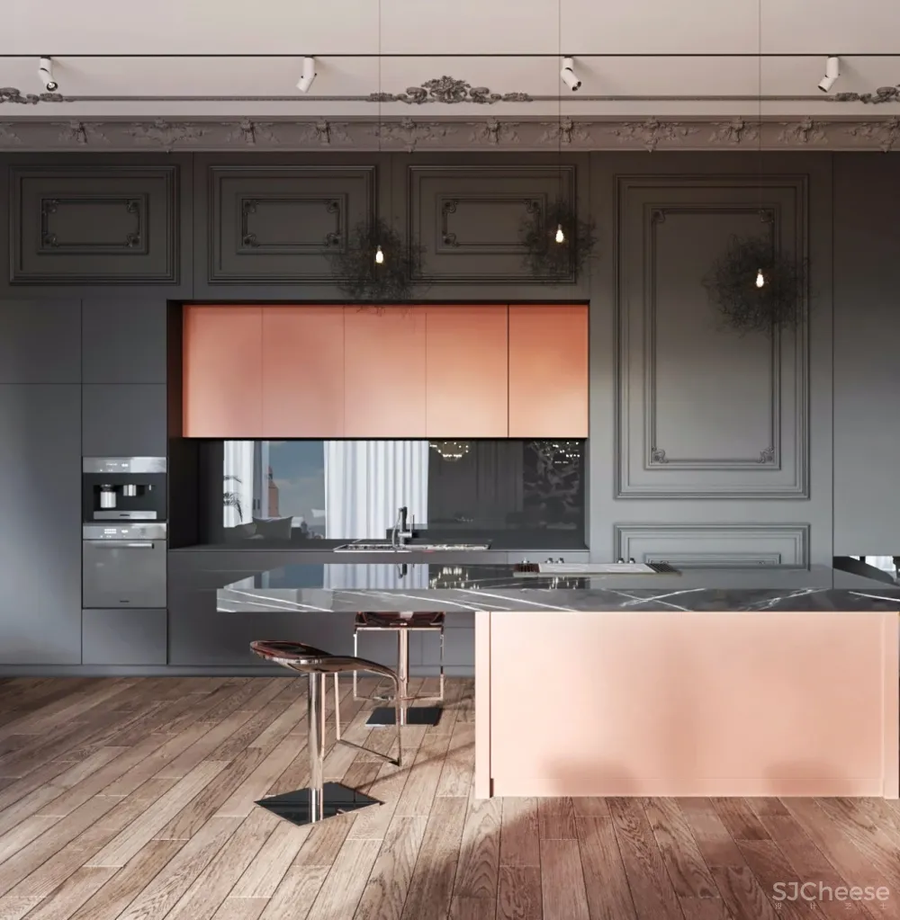 高级灰+橙丨就是这么美