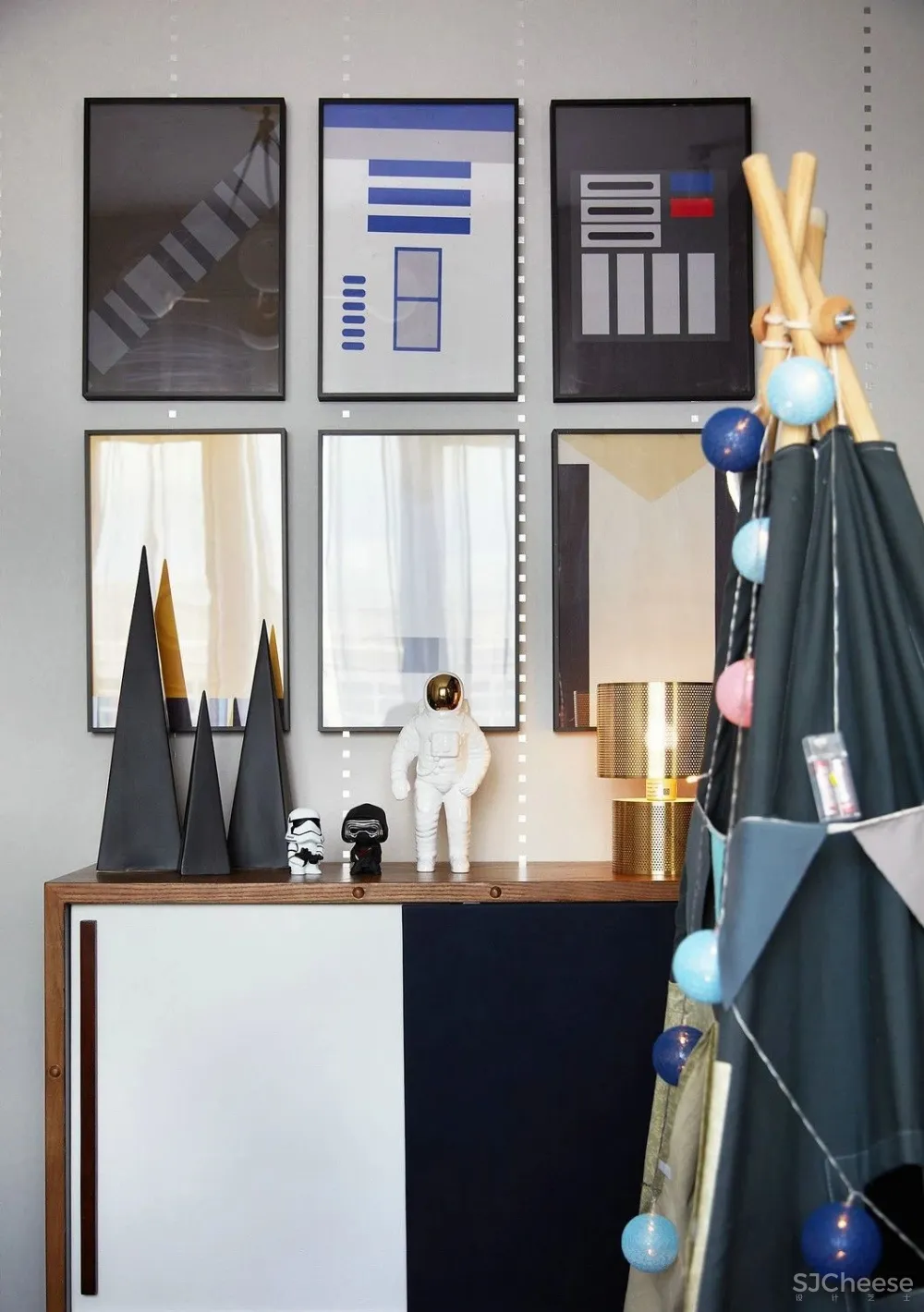 极简+色彩丨美的很高级