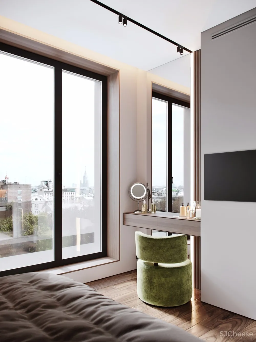 115㎡ 原木+大理石丨让家更有质感