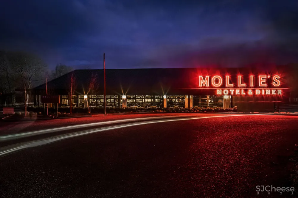 新作 | Soho House：豪华的路边餐厅 Mollie's Motel & Diner