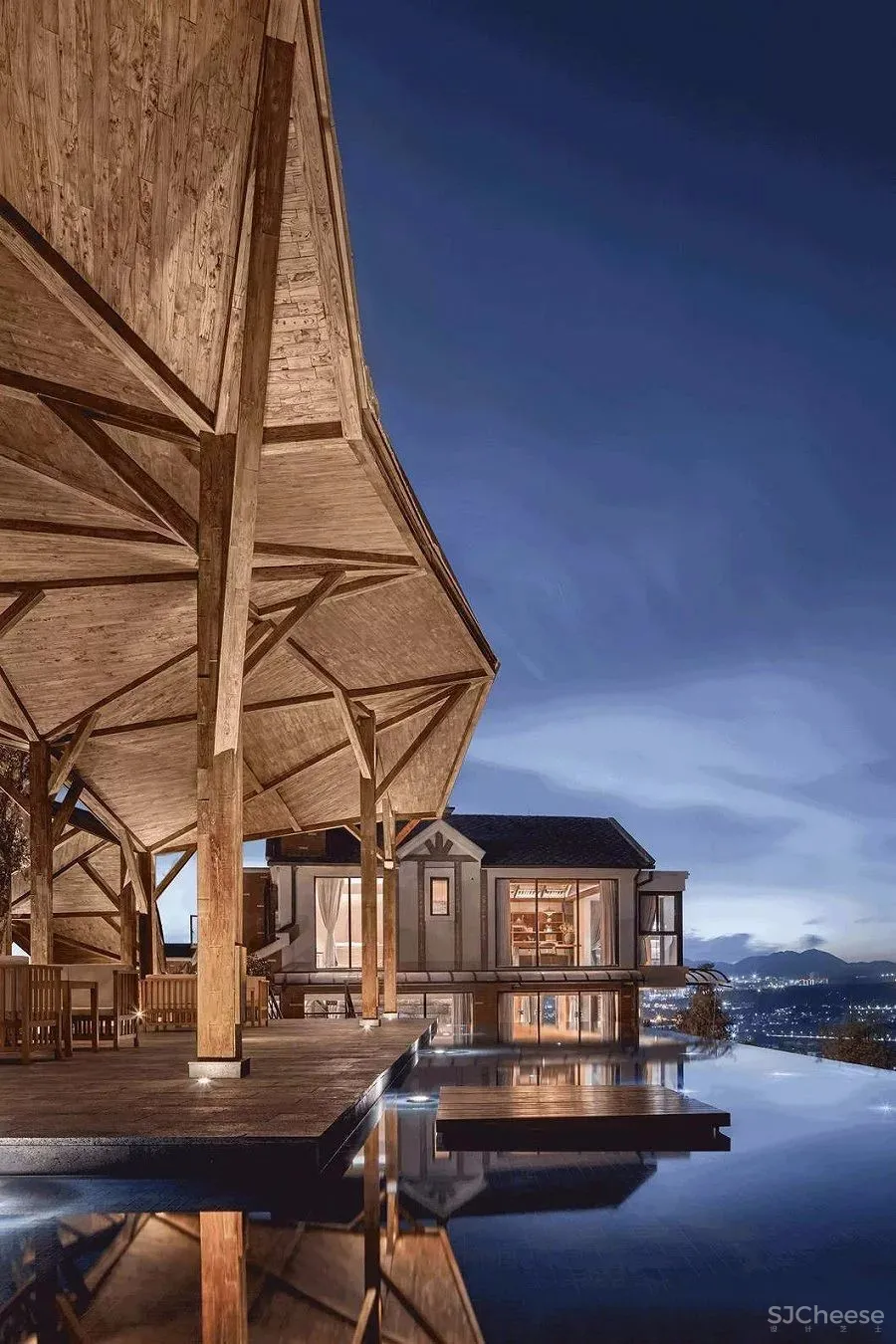 设计一座建在悬崖边上的温泉酒店丨惊艳了世界