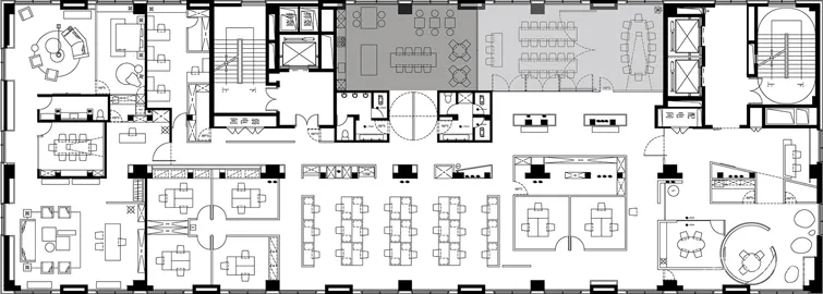 最新 | 玮奕国际设计：南京 舞 – 办公空间