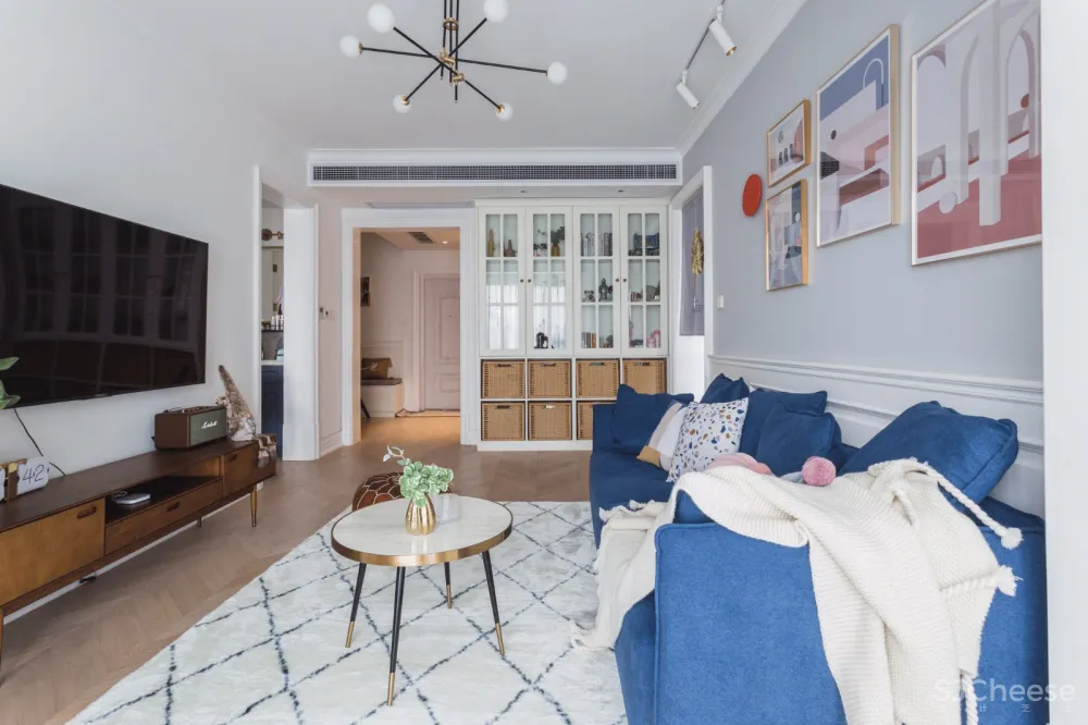 上海孕妈爆改87㎡小两室,榻榻米、游乐场一应俱全丨好想住