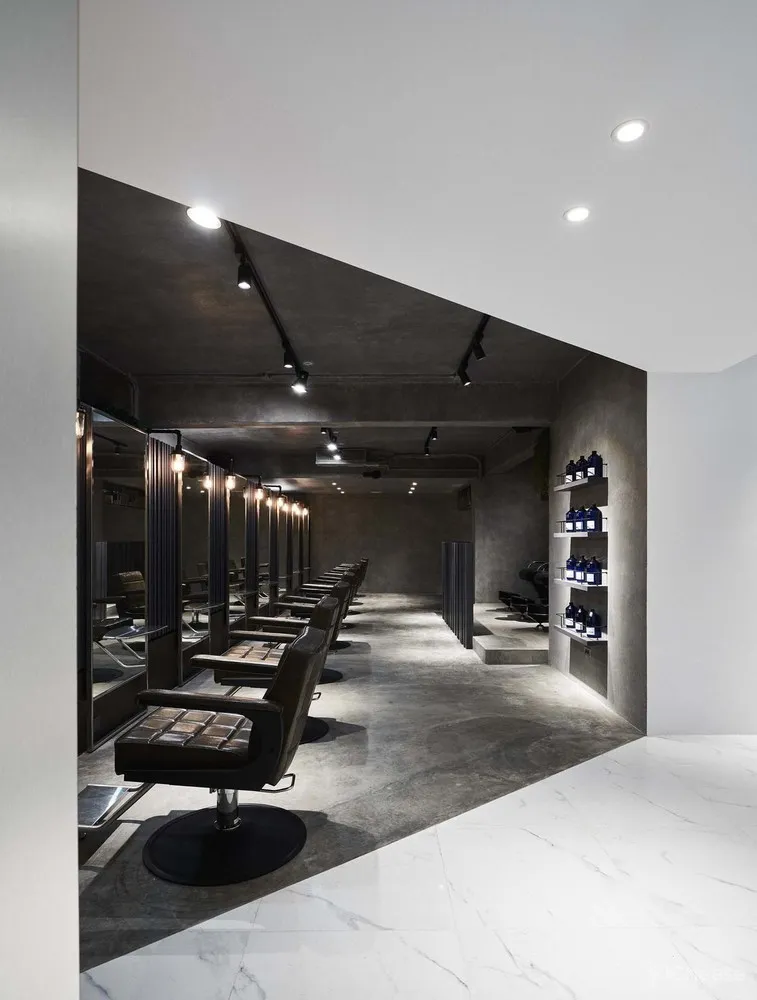 首发 | zohome:台北发型沙龙 Cutting space