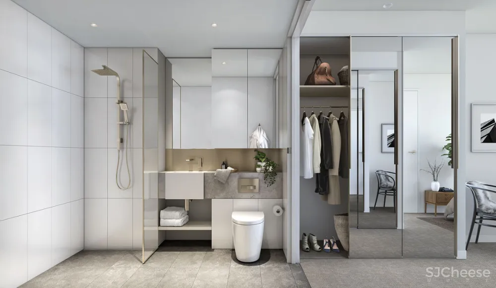 这种高水准的效果图，却是这种清新风！