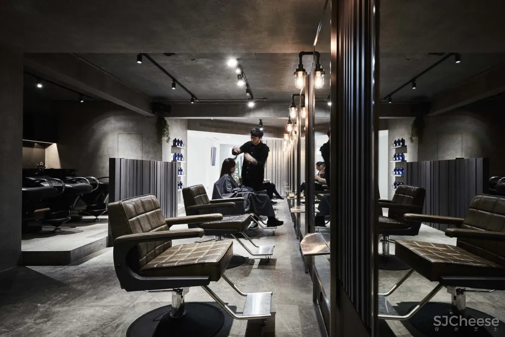 首发 | zohome：台北发型沙龙 Cutting space