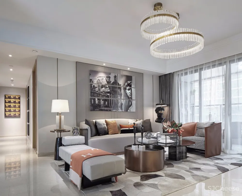 GNU金秋设计 | 157㎡佛山保利海德公园样板间