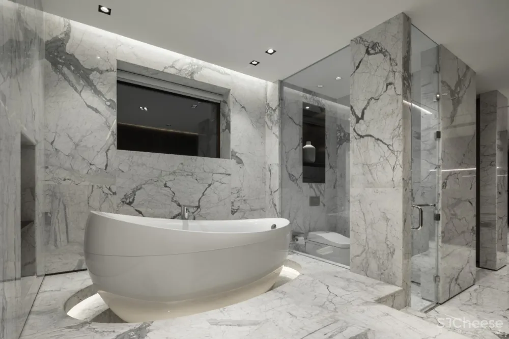 最新 | 唐忠汉：540m²顶层复式 ，大地灰演绎最美的奢宅气质 首