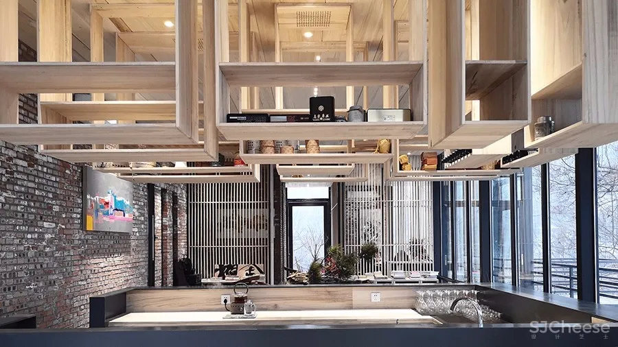 简单盒子里的诗意空间 | 鹿山桐舍