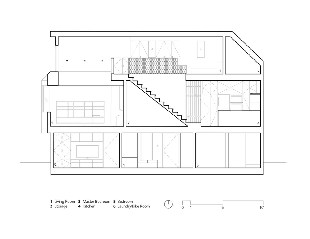 新作 | Campos Studio & Tom Chung Studio：为退休夫妇翻修的温哥华红豆杉屋