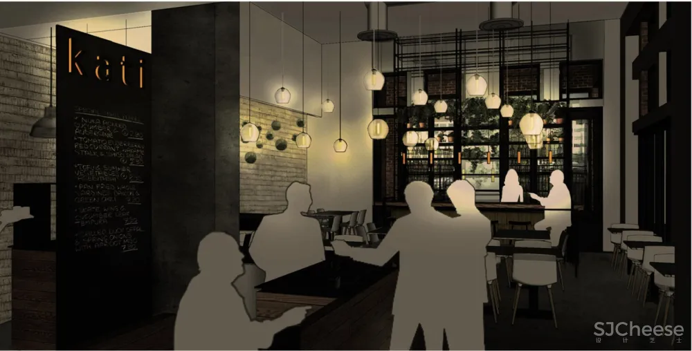 Kati餐厅，西雅图 / goCstudio