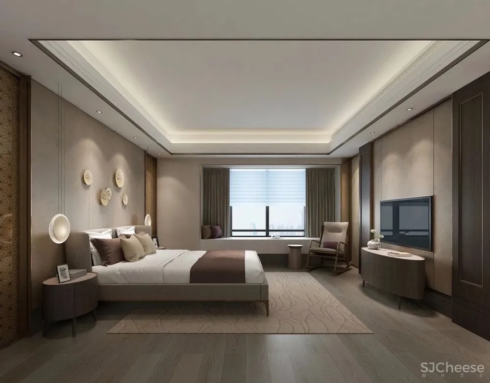 380㎡简雅新中式:一方宁静,一方闲雅