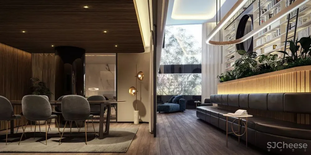 这种高水准的效果图，却是这种清新风！