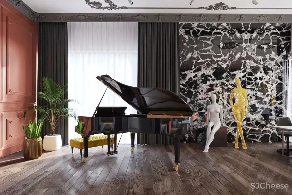 高级灰+橙丨就是这么美