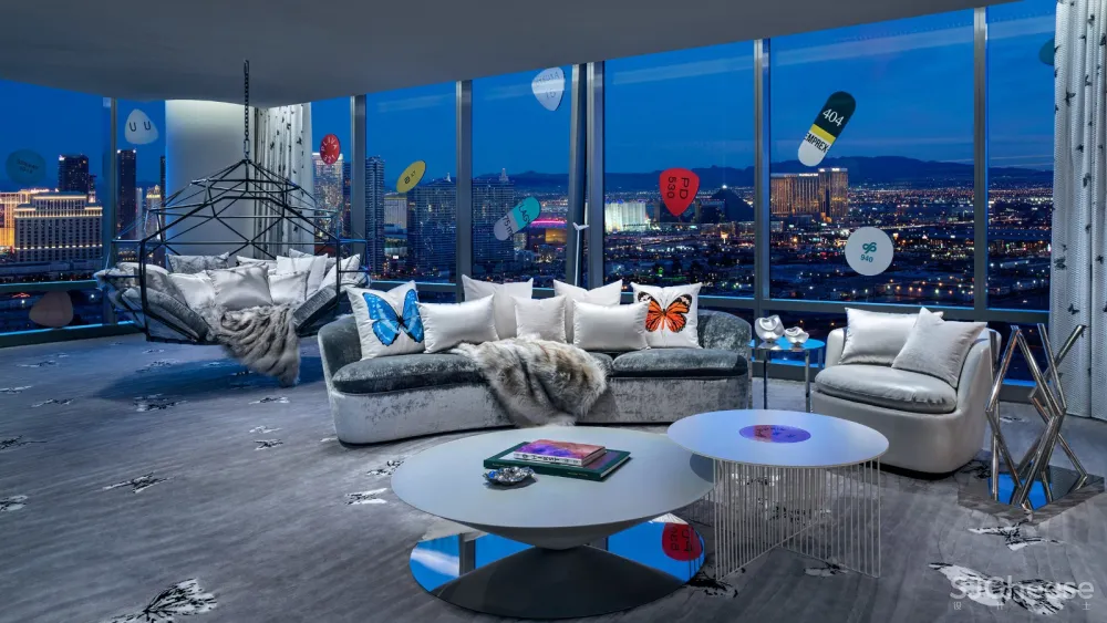 首发 | Damien Hirst：极富艺术创意奢华 拉斯维加斯酒店套房