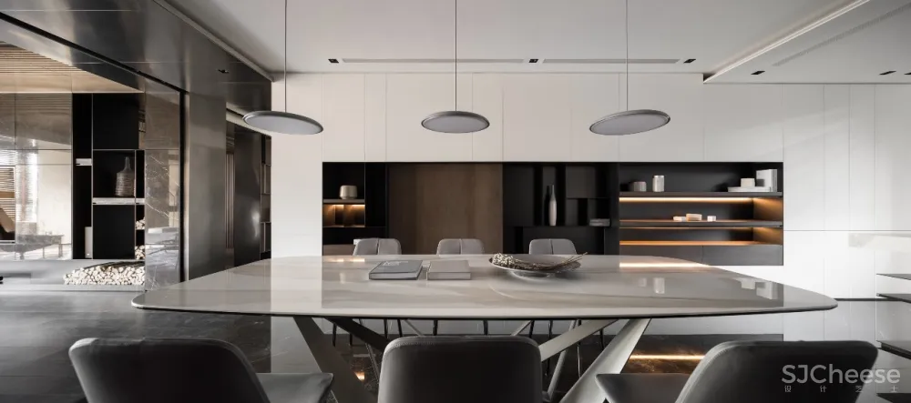 最新 | 唐忠汉：540m²顶层复式 ，大地灰演绎最美的奢宅气质 首