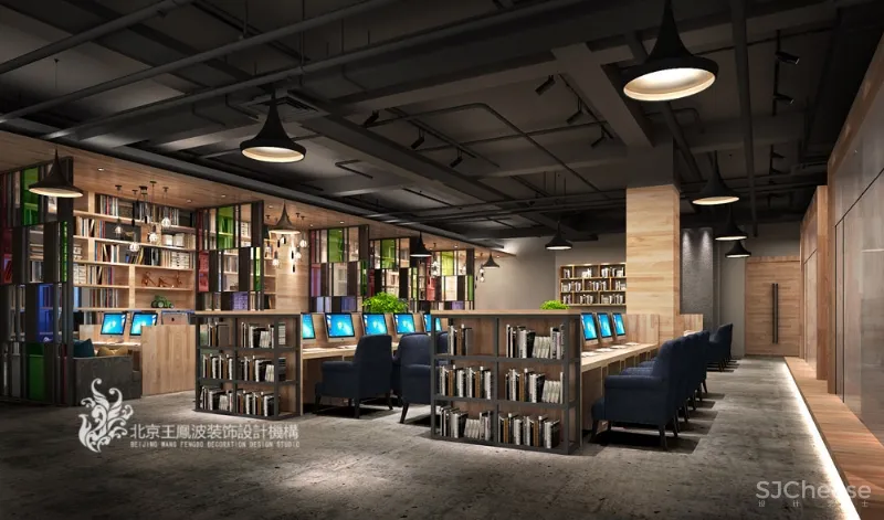 呼市“狮子熊网咖” 独特的空间 王凤波设计机构