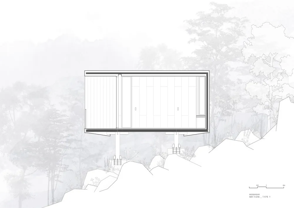 木屋酒店 / 休耕建筑