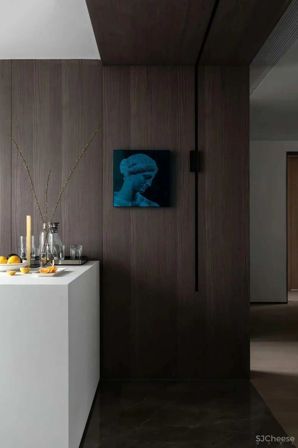 黑白灰丨看设计师的家如何玩转 首