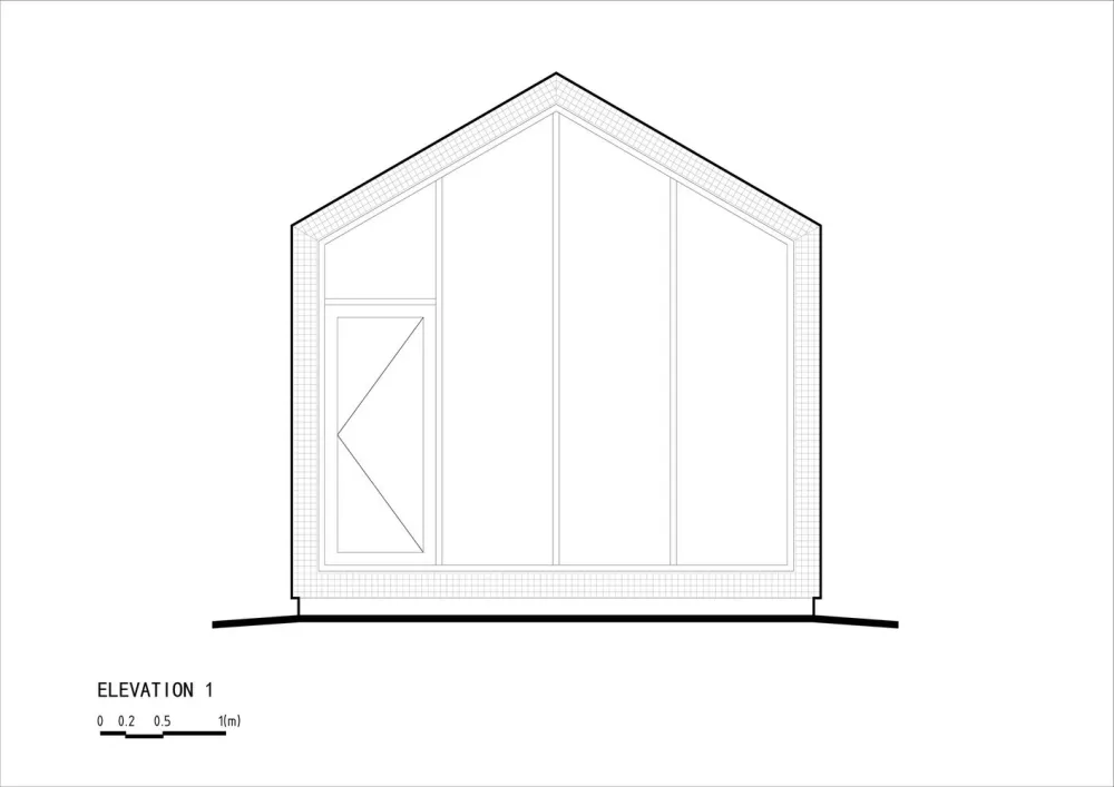 80㎡ 校园草地图书馆 / 原建筑设计工作室