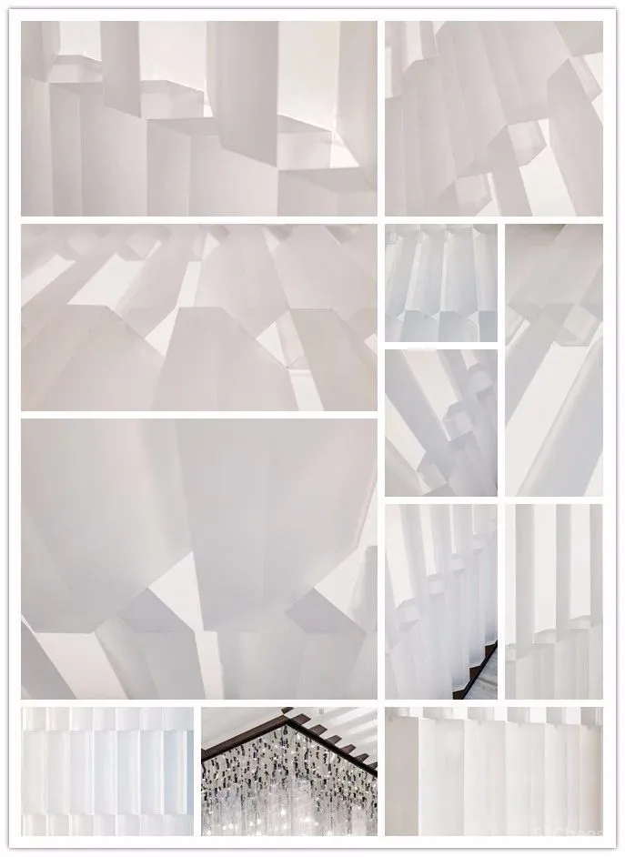 新作 | 凌子达新作•亚克力灯片打造出具有现代时尚美学的感官空间