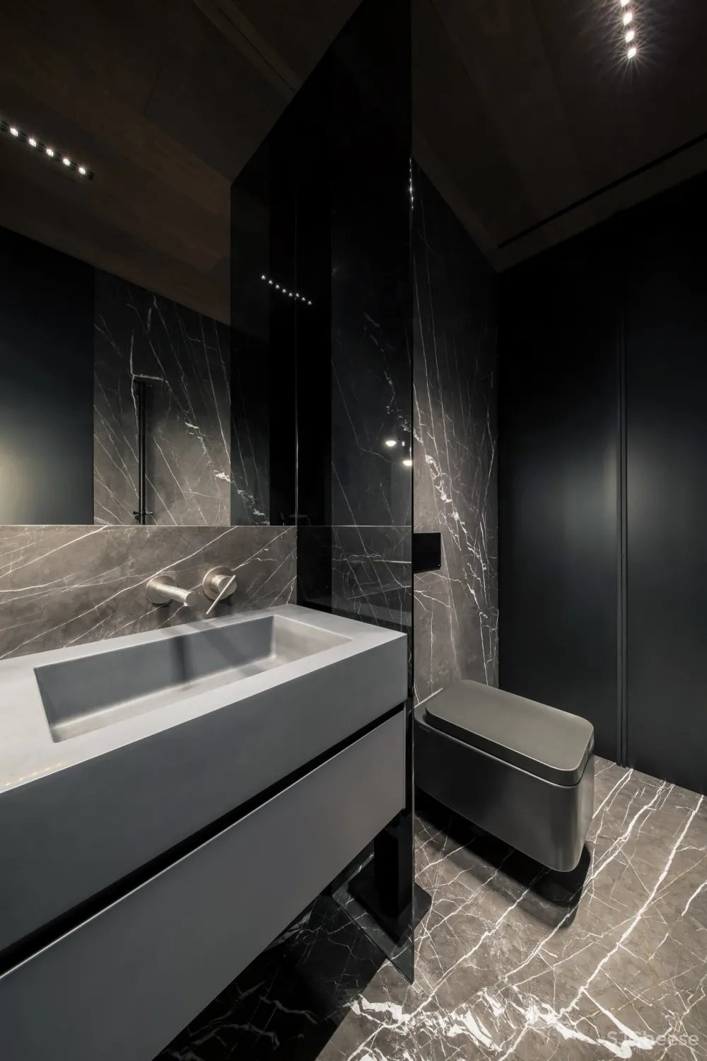 高级黑公寓设计,极简至奢的浪漫 首