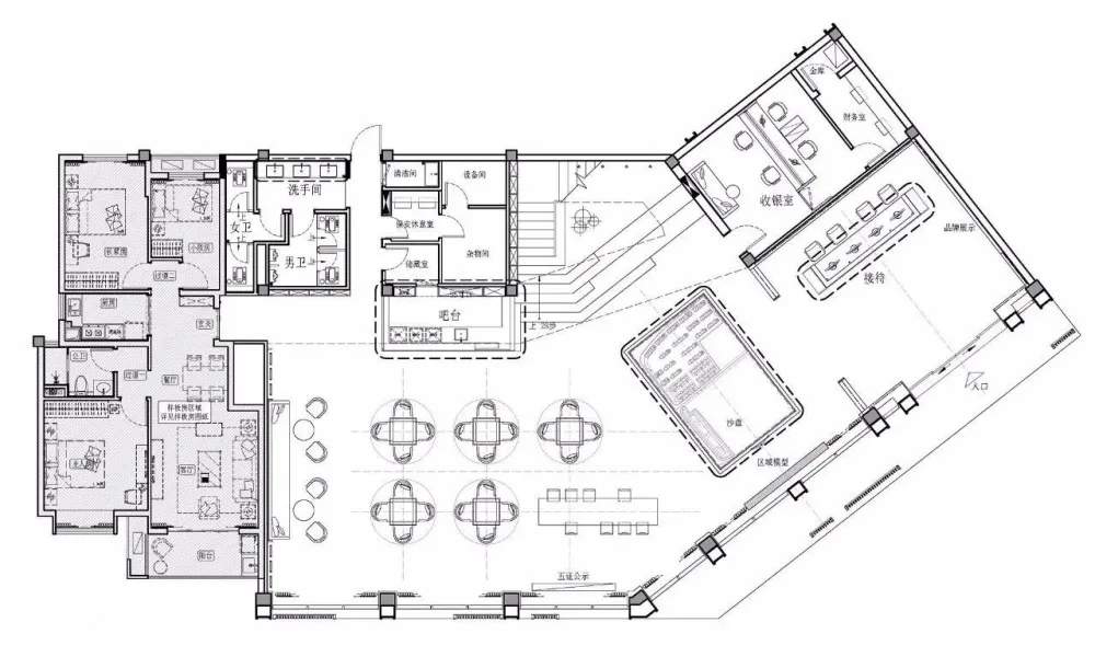 新作 | 朗昇：620㎡海伦堡浙江·宁波象东府销售中心