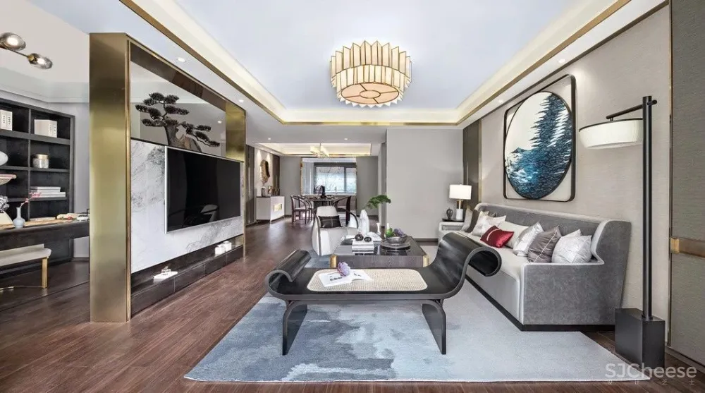 精致轻奢+东方格调/打造顶级样板间