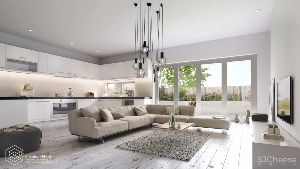 过往的一些家装效果图案例-创腾