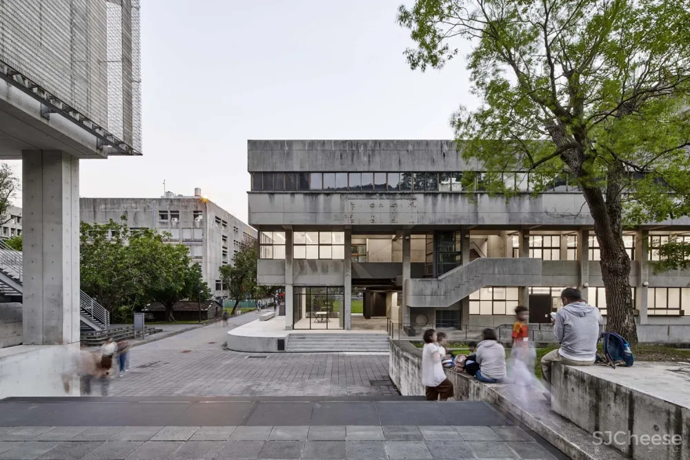 实践大学B栋建筑改造案 / 沈庭增建筑师事务所