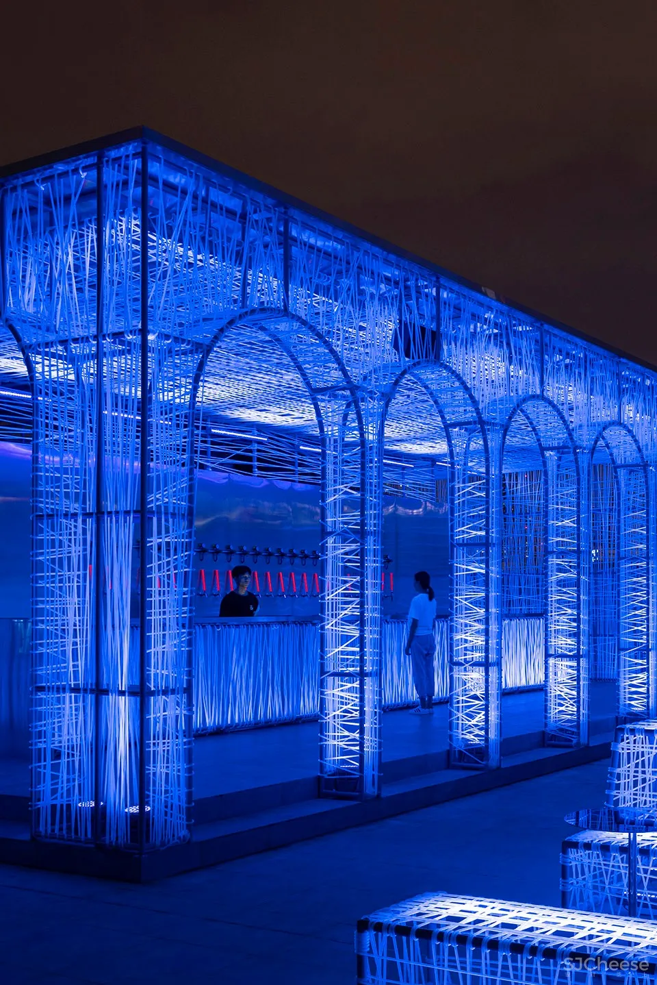 新作 | Alberto Caiola Studio:上海 Nyx屋顶酒吧