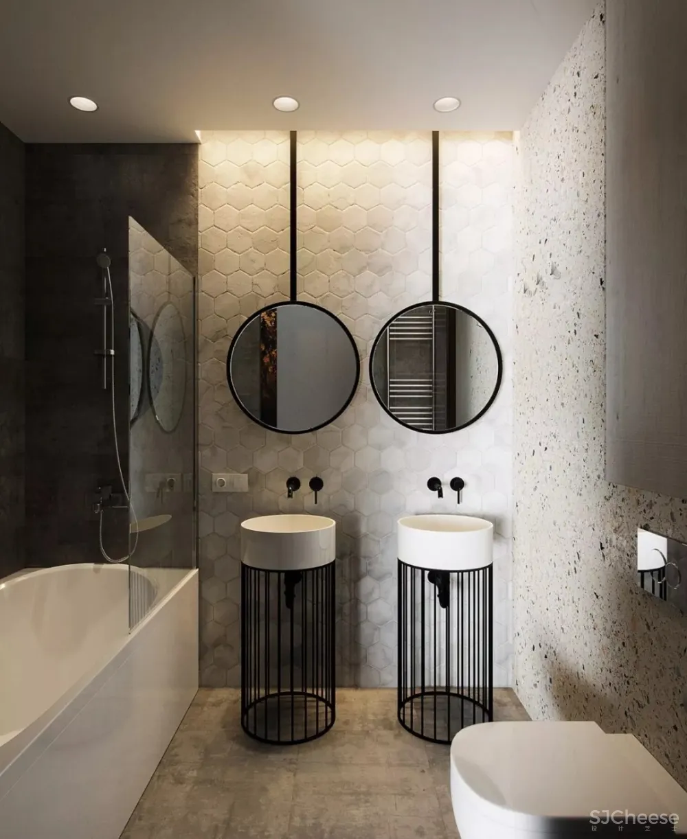 雅致与俏皮，在这座挑高公寓里交织 | Barinov Andrey 首