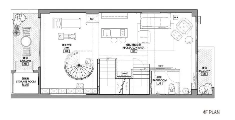 暗黑工业风，阁楼还能这样装？