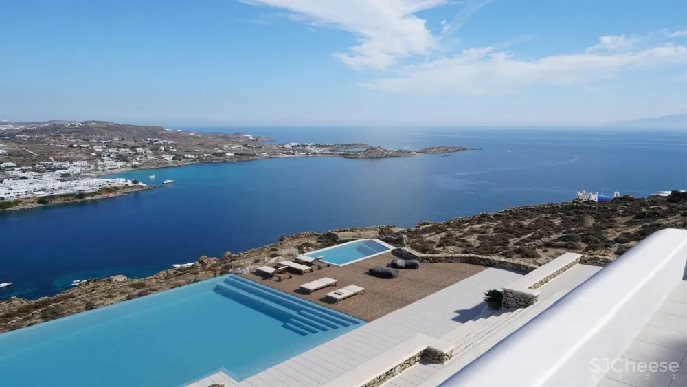 首发 | 世界著名一流度假胜地海滨别墅 KINGLIKE MYKONOS VILLAS