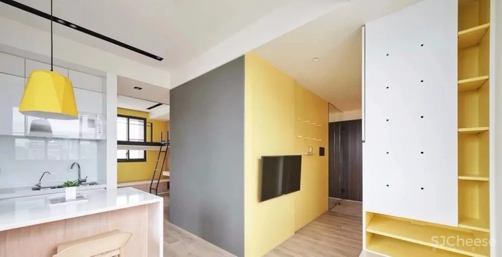 39.6㎡ 超多储物空间 / 设计得太好了